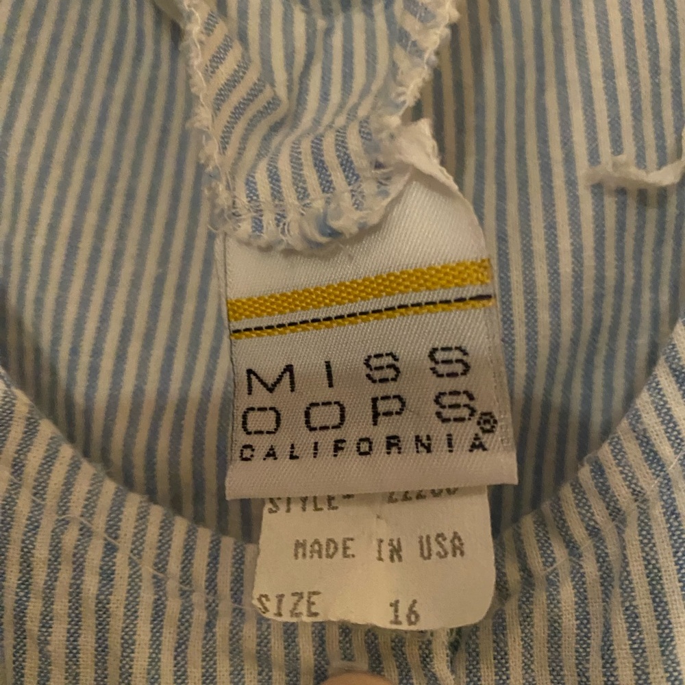 Miss Oops Vintage Tea Length Dress size 16